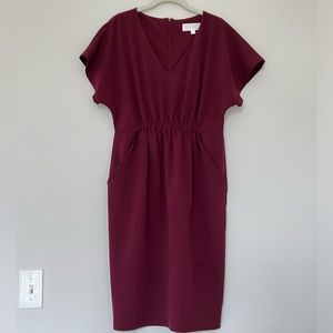 Burgundy Dress